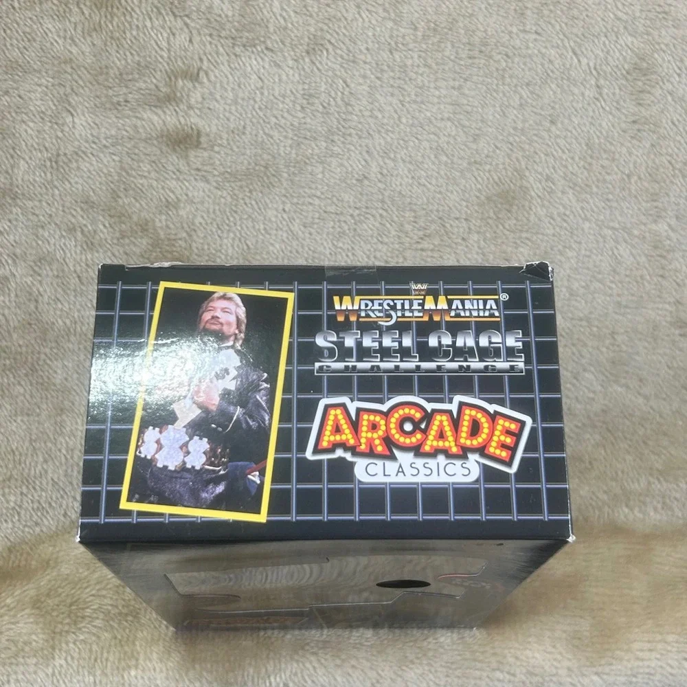 Basic Fun WWE WrestleMania Steel Cage Challenge Mini Arcade Classic Color Screen